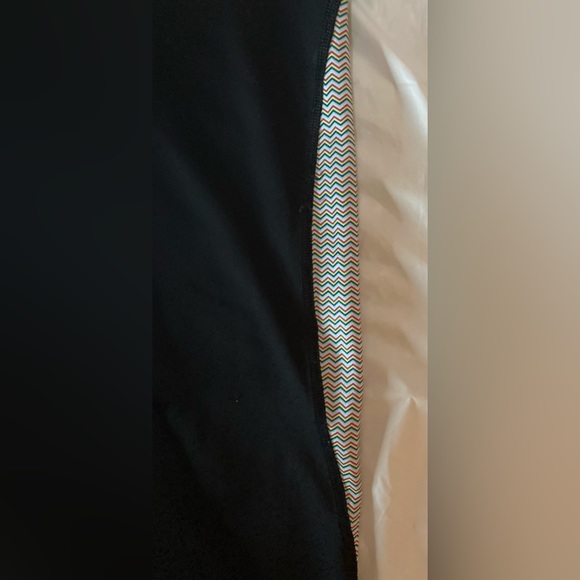 FILA Sport Performance Women’s Athletic Rainbow capris Leggings POCKETS Size XL - Picture 9 of 14